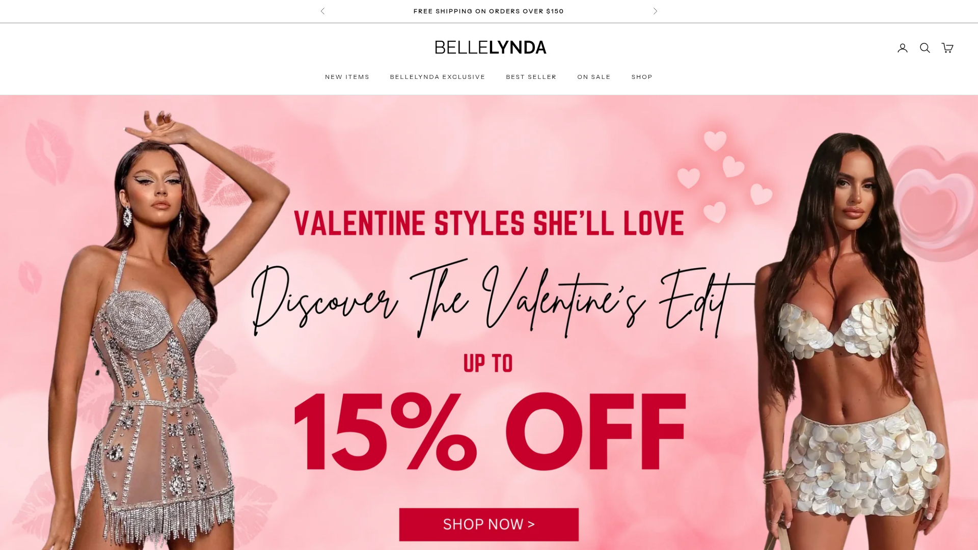 Bellelynda website preview