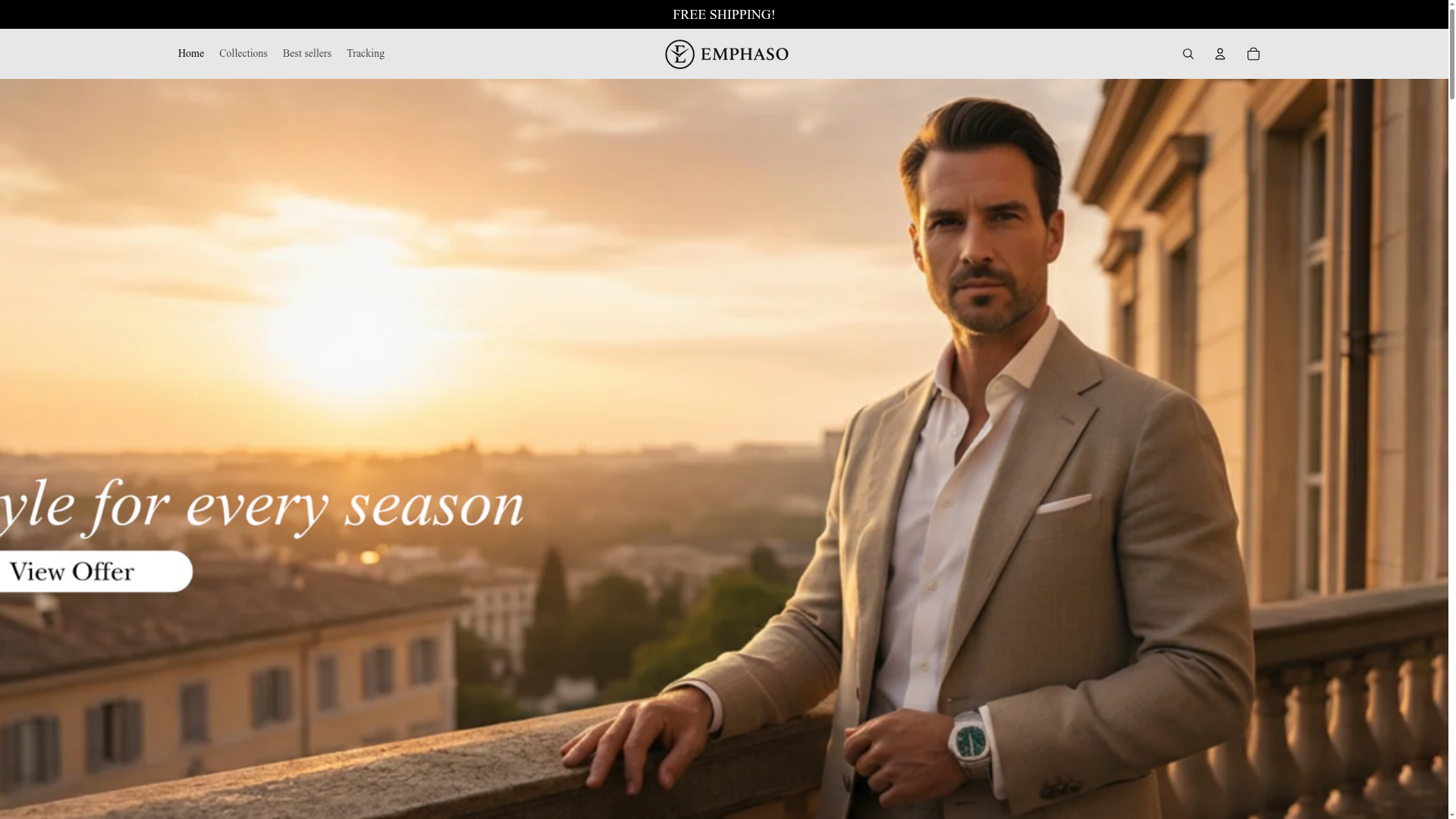 Emphaso website preview